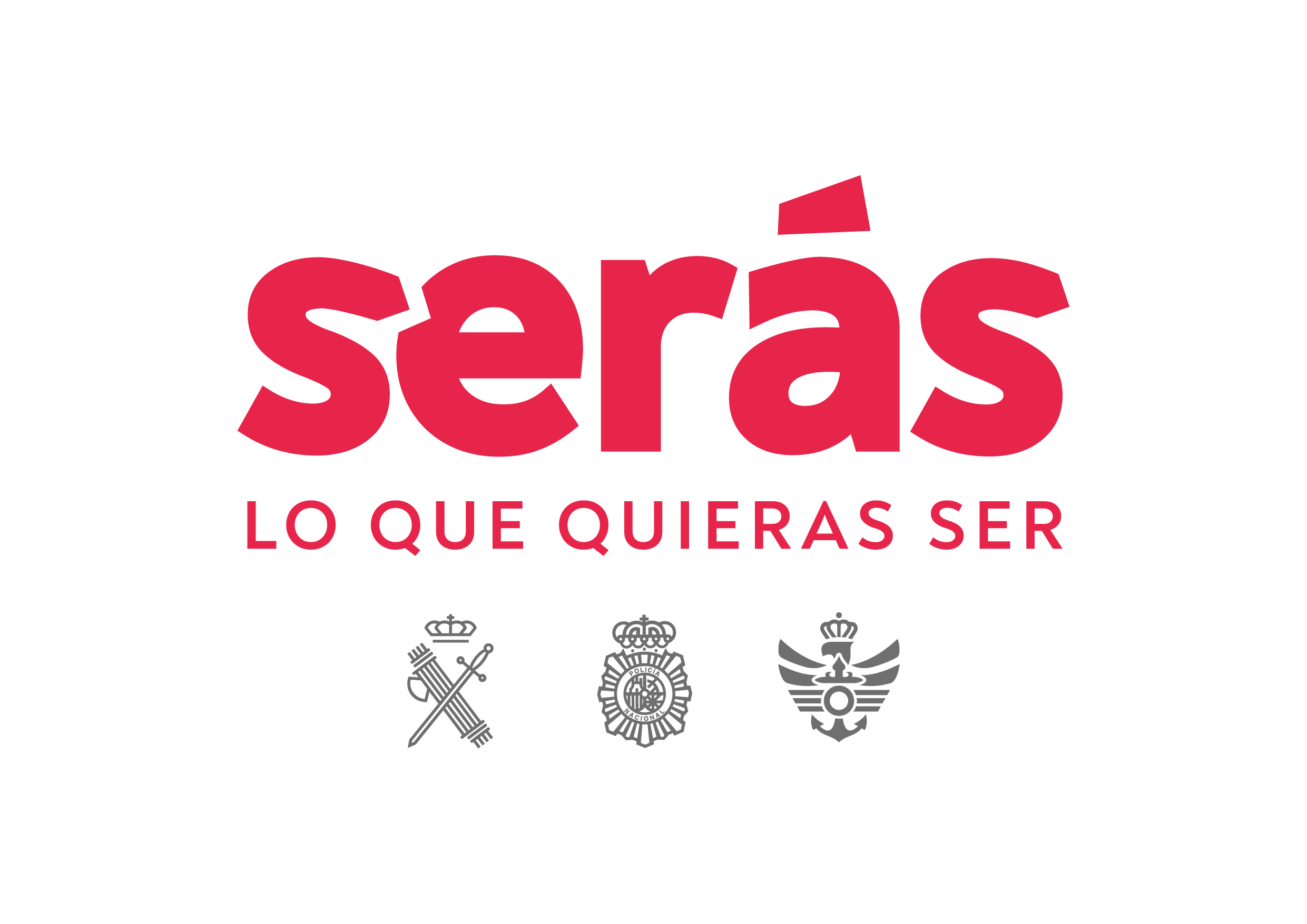 Logo Serás-ROJO+GRIS CLAIM